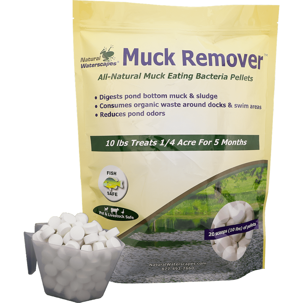 Natural Waterscapes Pond Muck Remover Pellets Natural Pond Muck Digester 10 lbs Walmart