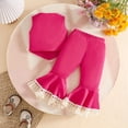 thumbnail image 3 of Kiijoy Infant Girls Summer Flower Tassels Vest and Flared Pants Outfits, Sizes 6M-3T, 3 of 3