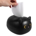 thumbnail image 4 of Caja de pañuelos de mesa decorativa con forma de gato, dispensador de servilletas y porta pañuelos, 4 of 7