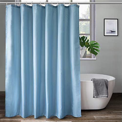 Aoohome Extra Long Shower Liner Fabric, Extra Long Shower Curtain 72 X 84