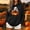 Black, variant on Molidfa Womens Glowing Pumpkin Hoodie Cute Ghost Halloween Graphic Oversized Top