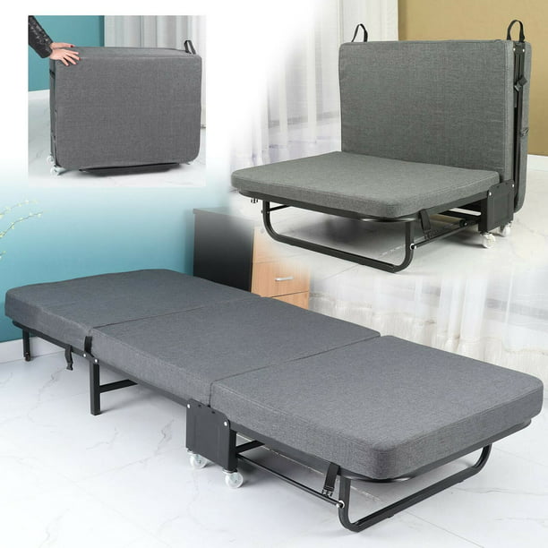 Folding Bed 鈥 Twin Size With, Twin Size Folding Bed