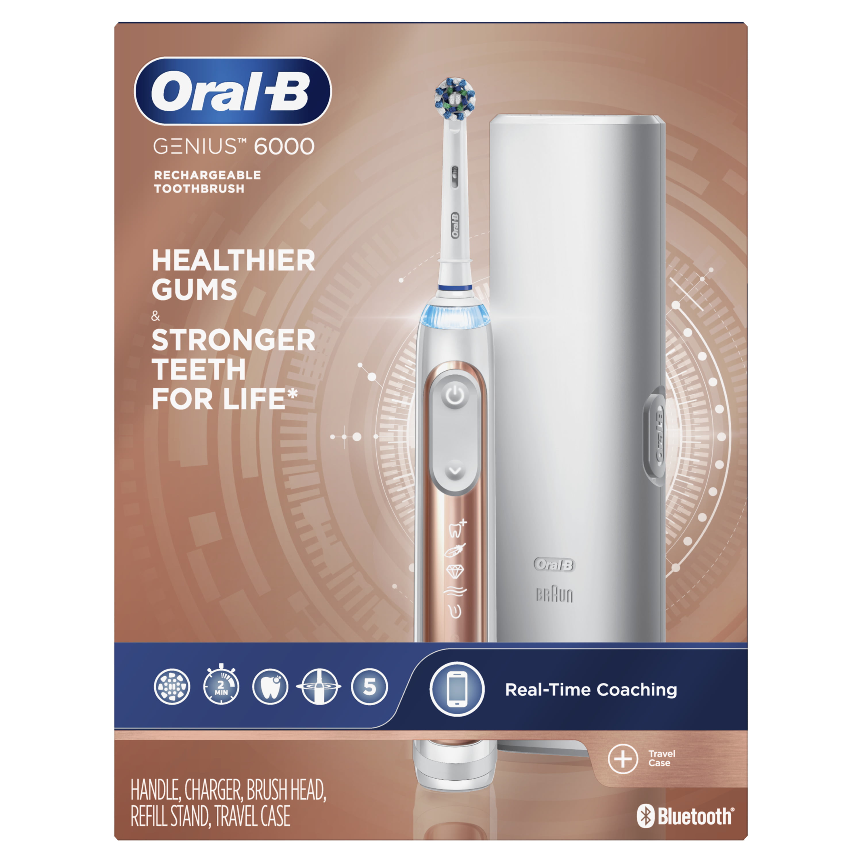 oral-b-6000-smartseries-electric-toothbrush-rose-gold-walmart