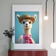 thumbnail image 2 of Diamond Art Kit for Adults, Llama Fashion Straw Hat Scarf Diamond Painting for Adults Beginners, 5D DIY Diamond Art Painting Kits, Colorful Diamond Painting Craft for Home Decor 12x16 Frameless, 2 of 7