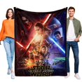thumbnail image 1 of Star Wars anti-pilling, suave, ligera, esponjosa y acogedora de lujo para hogar y cocina – Perfecta para niños y adultos,50X70cm, 1 of 6