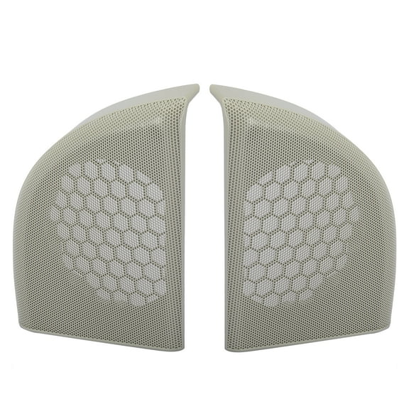 Pair Vehicle Front Door Speaker Cover Trim Speaker Grille Gray A20372703889051 for Mercedes-Benz CLC-Class