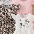 thumbnail image 5 of 3-Pack Girls Dresses Print Toddler Girls Casual Clothes Trendy A-Line Dress, 5 of 8