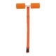 thumbnail image 1 of Ayuda Para Sentarse, Equipo De Ejercicio Portátil Para Sentarse Cojinete De Carga Fuerte Fácil De Instalar Para El Hogar Cergrey Naranja, 1 of 8