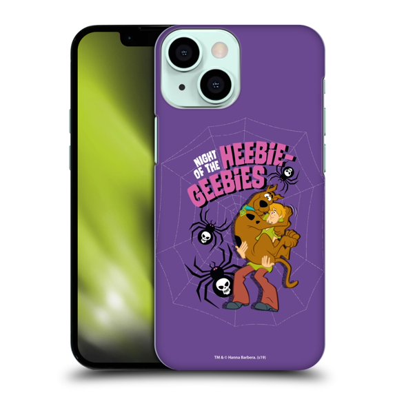 Head Case Designs Officially Licensed Scooby-Doo Seasons Spiders Hard Back Case Compatible with Apple iPhone 13 Mini