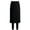 N01-Black, variant on NAFUU Women Athletic Knee Length Skirts With Full Length Leggings Skorts Solid Color Leggings&Skirted Skorts For Women Yoga Leggings Soft Printed Tights