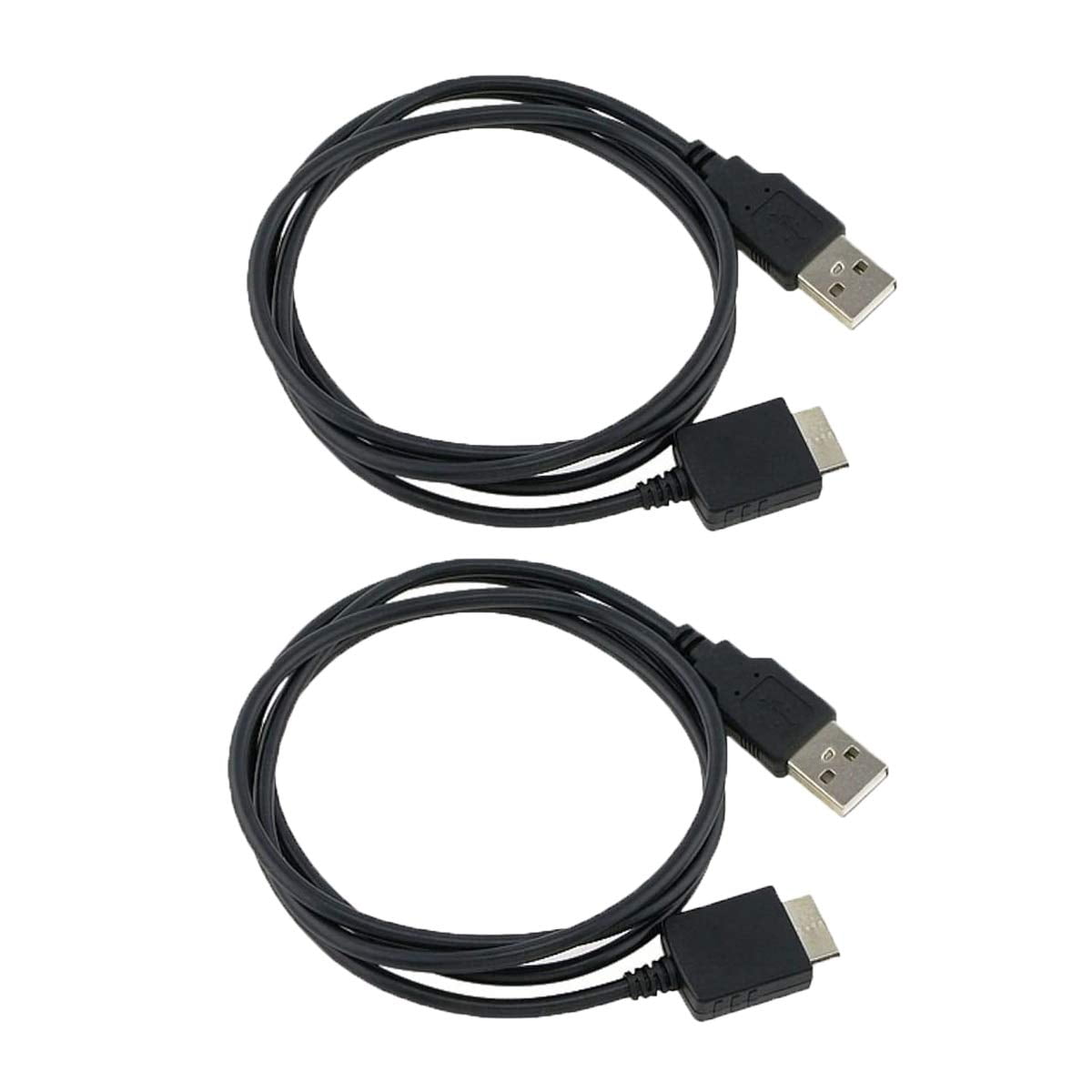 YICHUMY 2 Packs! Replacement USB Data Cable Cord for Sony Walkman