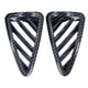 thumbnail image 1 of 2 uds cubierta de salida de ventilación de aire de coche embellecedor delantero superior estilo de fibra de carbono reemplazo para Mazda CX‑3 CX3 2017-2018 Jadeshay A, 1 of 8