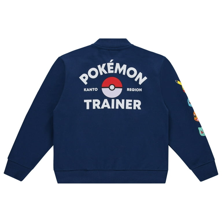 Boys Pokemon Fleece Bomber Jacket Little and Big Boys Sizes 4 16