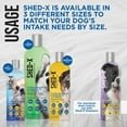 thumbnail image 4 of Shed-X Dermaplex Liquid Daily Supplement for Dogs, Eliminates Excessive Shedding, 32 oz., 4 of 7