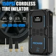 thumbnail image 4 of Pecham 3000A Car Jump Starter with Air Compressor, 150PSI Battery Jump Starter (for All Gas or up to 8.0L Diesel), 16000mAh Portable Car Battery Booster with LED Screen, 3 Modes Flashlight, 4 of 9