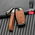 thumbnail image 5 of Car key cover case skin holder set protector fob for Changan CS75 EADO CS35 RAETON CS15 V3 V5 V7 2button remote key Holder Shell, 5 of 10