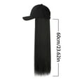 Fashion Style Heat Resistant Fiber Wig Wigs Women's Hats Wigs Black