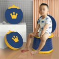 thumbnail image 2 of Outdoor Children's Folding Toilet - Blue, 2 of 5