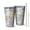 Pioneer Flower Floral-3, variant on 16oz Tumblers Pioneer Flower Floral Print Pattern Stainless Steel Vacuum Insulated Double Wall Travel Tumbler Cups Mug with Lid and Straw,Cleaning Brush for Coffee,Tea