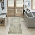 thumbnail image 3 of Nourison Astra Machine Washable Persian Light Blue 2'2" x 8' Area Rug (2x8), 3 of 8