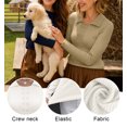thumbnail image 3 of Anygrew Lightweight Sweaters For Women Soft Knitted Pullover Blouse S-2XL, 3 of 5