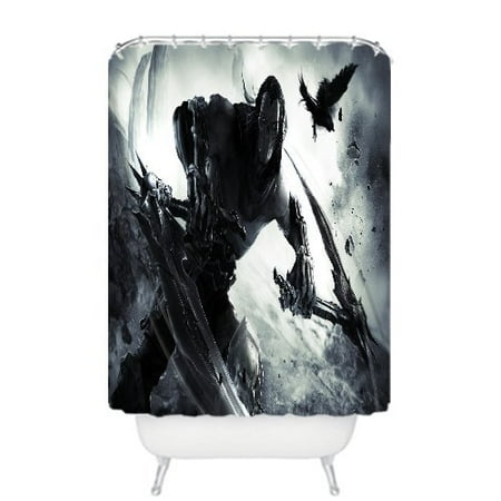 Ganma Game Darksiders Games Game Hack And Slash Ps Xbox Shower Curtain Polyester Fabric Bathroom Shower Curtain 60x72