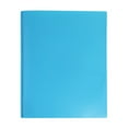 thumbnail image 2 of RBCKVXZ Light Blue Plastic Folders With Pockets Heavy Duty Pocket Folders Letter Size File Folders For Documents Office School, 2 of 5