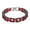 Black Red, variant on NICKSUN Mens Bikers Bracelet Stainless Steel Motorcycle Bike Chain Bracelets 8.4 Inch