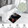 thumbnail image 3 of Crow Non-Slip Polyester Door Rugs, Kitchen Rug, Chair Mat - Machine Washable Area Floor Carpet, 3 of 6