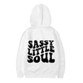 thumbnail image 4 of Girls Retro Letter Graphic Oversized Hoodie, Long Sleeve Pullover Sweatshirt with Pocket, Christian Classic Print Athletic Running Hiking Top for Girls 2-13Y, 4 of 6