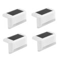 thumbnail image 1 of White1 Black ShellStep Deck Lámpara de luz solar Led Iluminación impermeable para escaleras al aire libre para decoración de patio Luces solares de jardín, 1 of 4