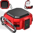 thumbnail image 1 of For Military Armor Case With Secure Lock For S X Galaxy Buds Pro Case/ Buds Live Case/ Buds 2 Case Cover Full-body Rugged, 1 of 4