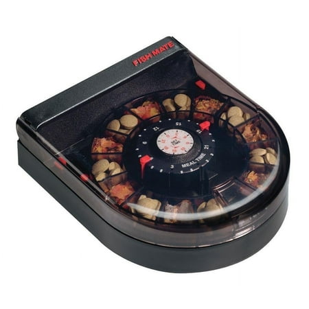 UPC: 0035368002076 | Fish Mate F14 Aquarium Fish Feeder 14 Meal Automatic Aquarium Fish Feeder
