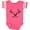 Football Pink and White, variant on Inktastic Rack 'em Up in Camo Boys or Girls Baby Bodysuit