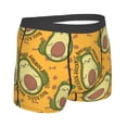 thumbnail image 3 of Balery Avocado Dog Men's Boxer Briefs, Soft and Breathable Cotton Underwear with nylon Waistband-XX-Large, 3 of 9
