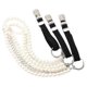 thumbnail image 1 of Punk-Inspired Suspenders for Women, Y-Shaped with Metal Clips, Adjustable Pearl Straps, 1 of 5