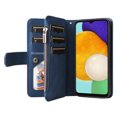 thumbnail image 4 of Compatible with Samsung Galaxy A13 5G Wallet Case with Card Slots PU Leather Zipper Flip Folio Cover, 4 of 5