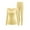 Yellow, variant on qelini Thermal Underwear Set for Women 2 Piece Seamless Thermal Inner Wear Long Sleeve Warm Base Layer Top Bottom Set