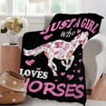 thumbnail image 5 of Yibo Dinosaur Blanket Gift for Women Kid Plush Just A Girl Who Loves Dinosaurs Soft Dino Comfy Sheet Jurassic Animal Lovers Fans Gifts Lightweight Flannel Blankets for Couch Chair, 5 of 7