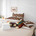 thumbnail image 4 of Erosebridal Tribal Geometric Bedding Sets Twin with Comforter, Rustic Aztec Duvet Insert, Farmhouse Animal Decor, Reversible, 4 of 5