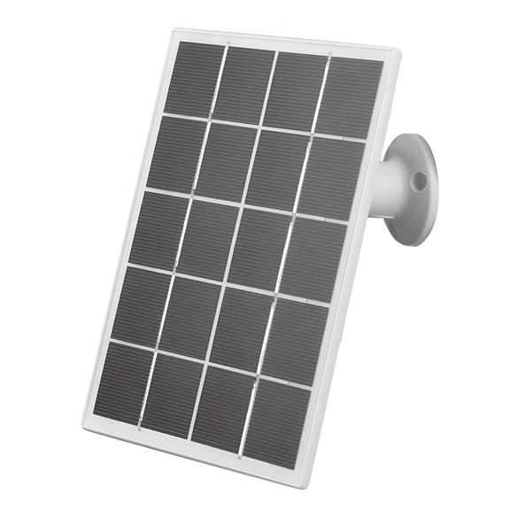 GJX Solar Panel for Security Camera, 5.5mm 3.5mm Solar Panel for Security Devices