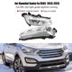 thumbnail image 3 of Luz De Circulación Diurna Para Coche, Cubierta De Lámpara Antiniebla DRL Para Santa Fe/IX45 2013-2015, Luces LED De Seguridad, Plástico ABS Blanco De Alta, 3 of 7