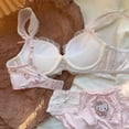 thumbnail image 4 of Hello Kitty Cute Lace Bikini Bra and Panty Set with Push Up for Girls Size S-XL, 4 of 9