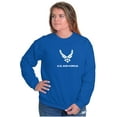 thumbnail image 4 of US Air Force Military Wings Emblem Sweatshirt for Men or Women Brisco Brands S, 4 of 6