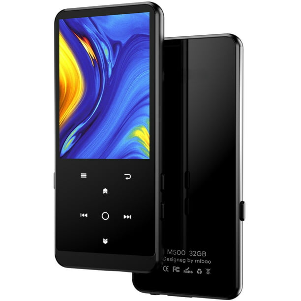 Dicteren met de klok mee politicus 32GB MP3 Player, mibao MP3 Player with Bluetooth 4.2, Music Player with FM  Radio, Recording, 2.4" Screen, HiFi Lossless Sound, Support up to  128GB(Earphone, Sport Armband Included) - Walmart.com