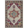 thumbnail image 5 of SAFAVIEH Merlot Rosamund Floral Area Rug, Cream/Multi, 6'7" x 6'7" Round, 5 of 10
