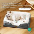thumbnail image 3 of Cama ortopédica para perros, impermeable, para perros medianos, 3 of 6