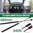 thumbnail image 2 of 2 piezas de amortiguadores de gas para capó de coche, soporte para modelos Captiva BONNET LX 2006-2016, 2 of 5