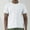 46#White, variant on Men's Summer Solid Color Casual Loose Short Sleeved Round Neck T-shirt Pullover Mens Men Camisole Tanks With Built In Bra Country Concert Tops