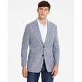 thumbnail image 2 of Tommy Hilfiger Mens Modern fit Sport Coat Blazer 40 R Light Heather Blue, 2 of 5